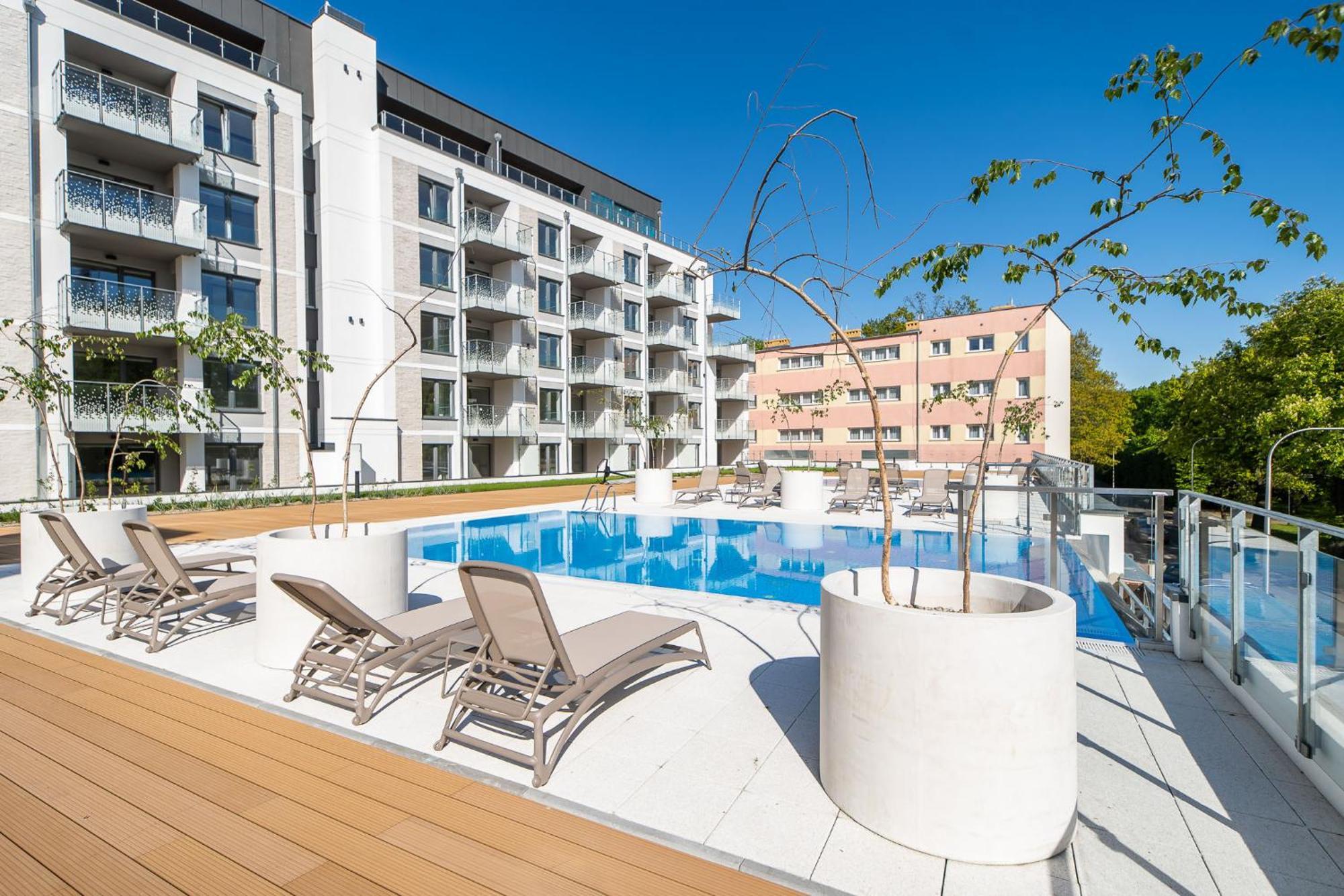 Faro Apartamenty Nadmorskie Tarasy Spa Przy Latarni I Molo Baseny, Sauny, Fitness I Parking W Cenie Kolobrzeg Exterior photo